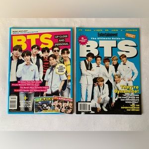 BTS Entertainment Weekly 2021 and Up Close And Personal Magazine Set